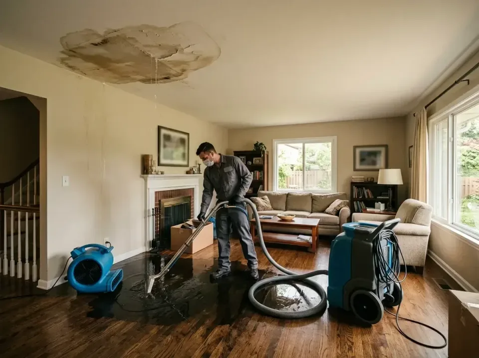 attic-pipe-burst-ceiling-drip-008 — frequently asked questions, Water Damage Restoration & Carpet Care in Potomac Mills, VA
